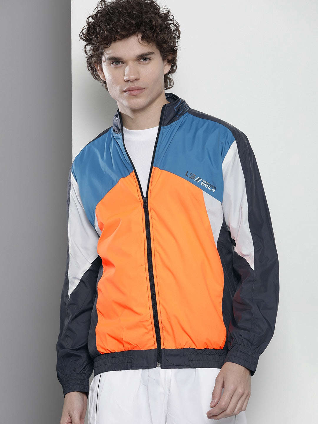 Men's Color Block Windcheater