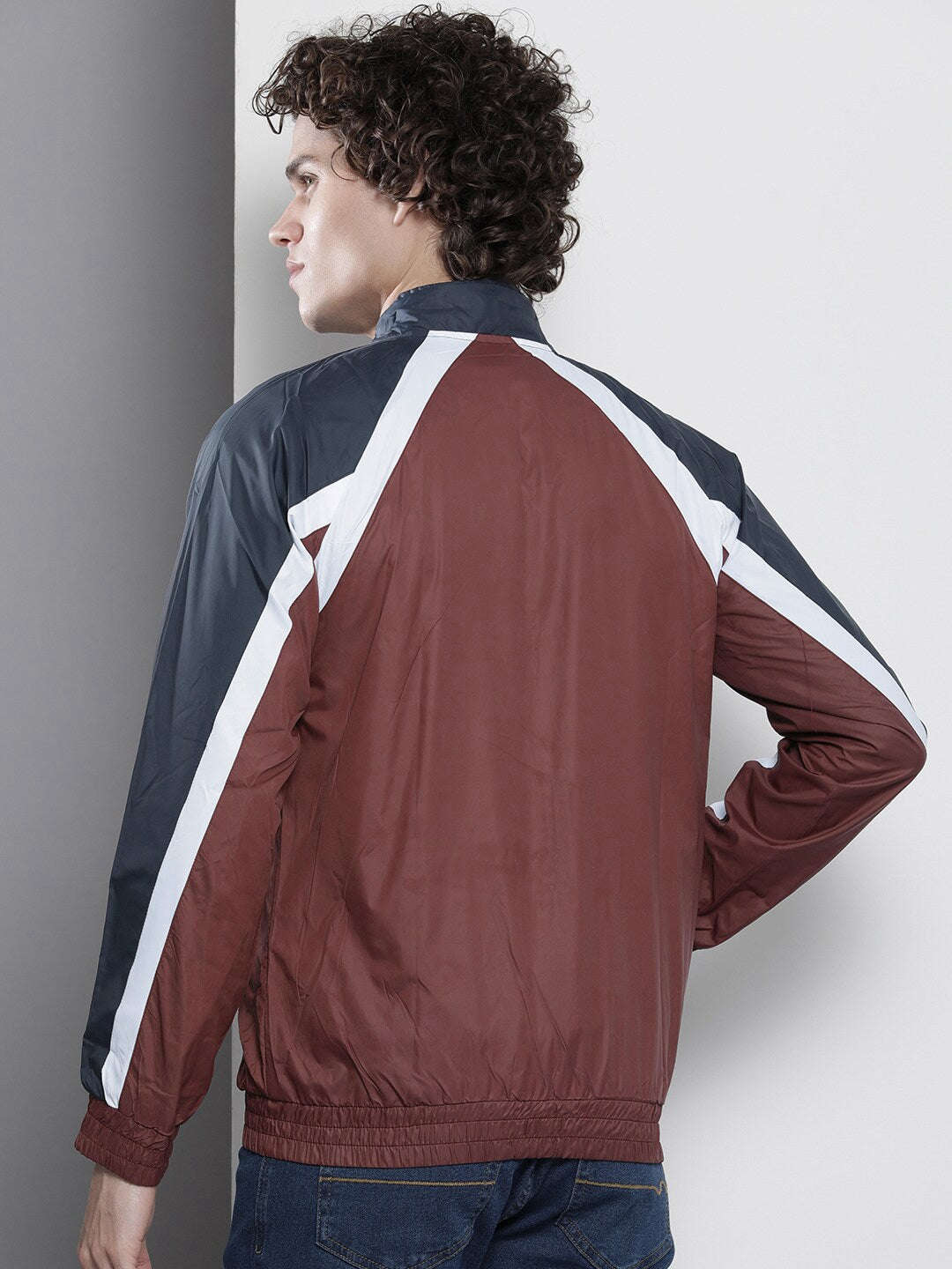 Men's Color Block Windcheater