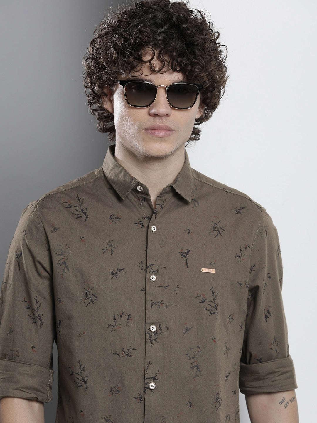 Men's Floral Printed Shirt