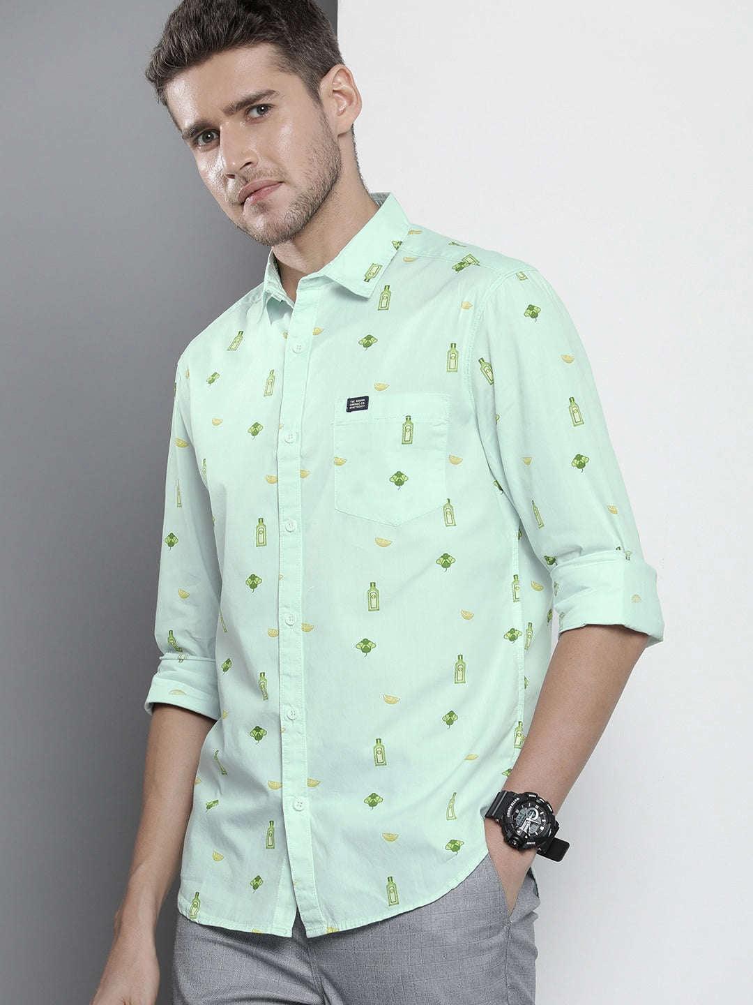 Men's Quirky Printed Shirt