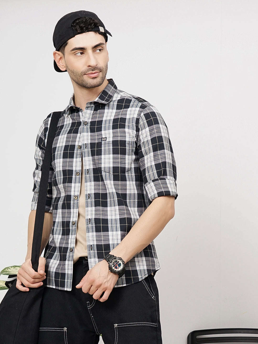 Men's Checked Shirt