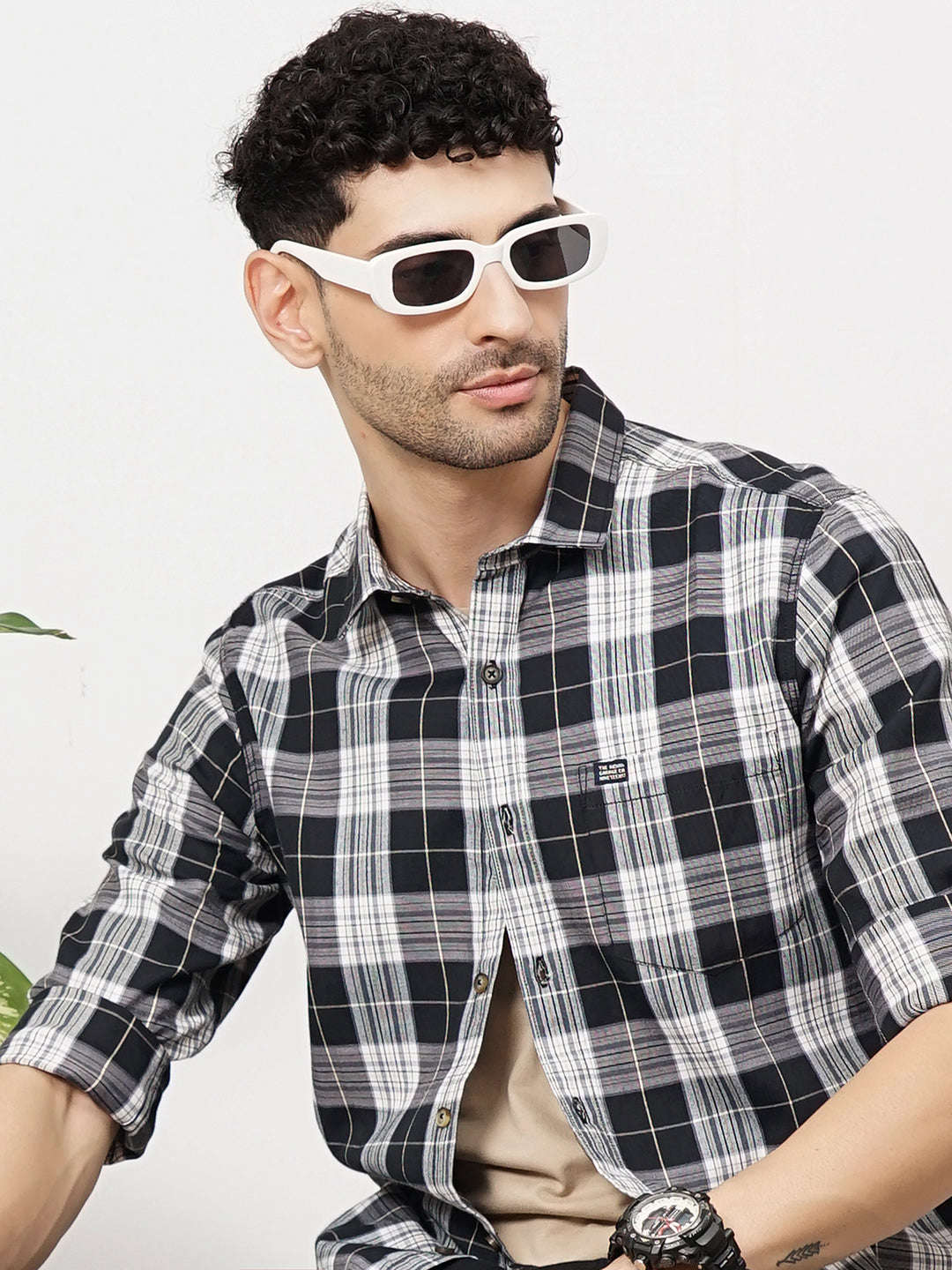 Men's Checked Shirt