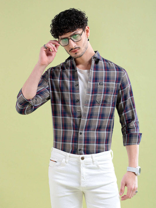 Men's Checked Shirt