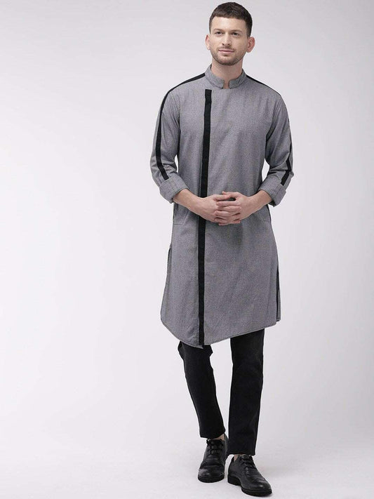 Men's Long Kurta Trail Cut