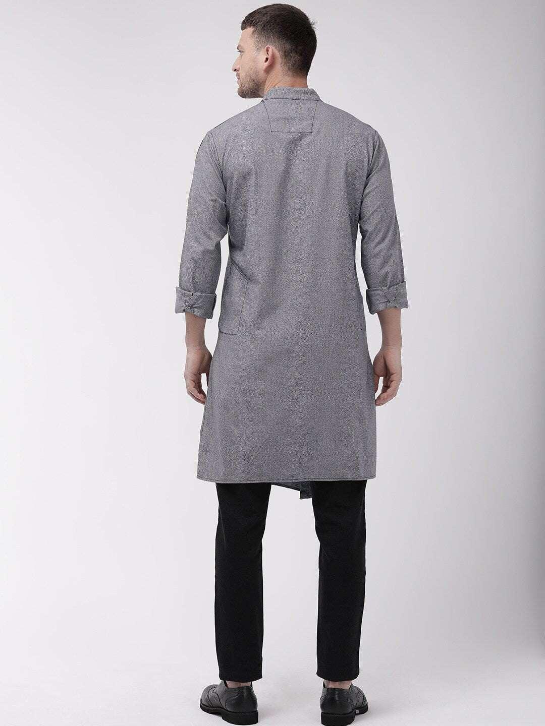 Men's Long Kurta Trail Cut