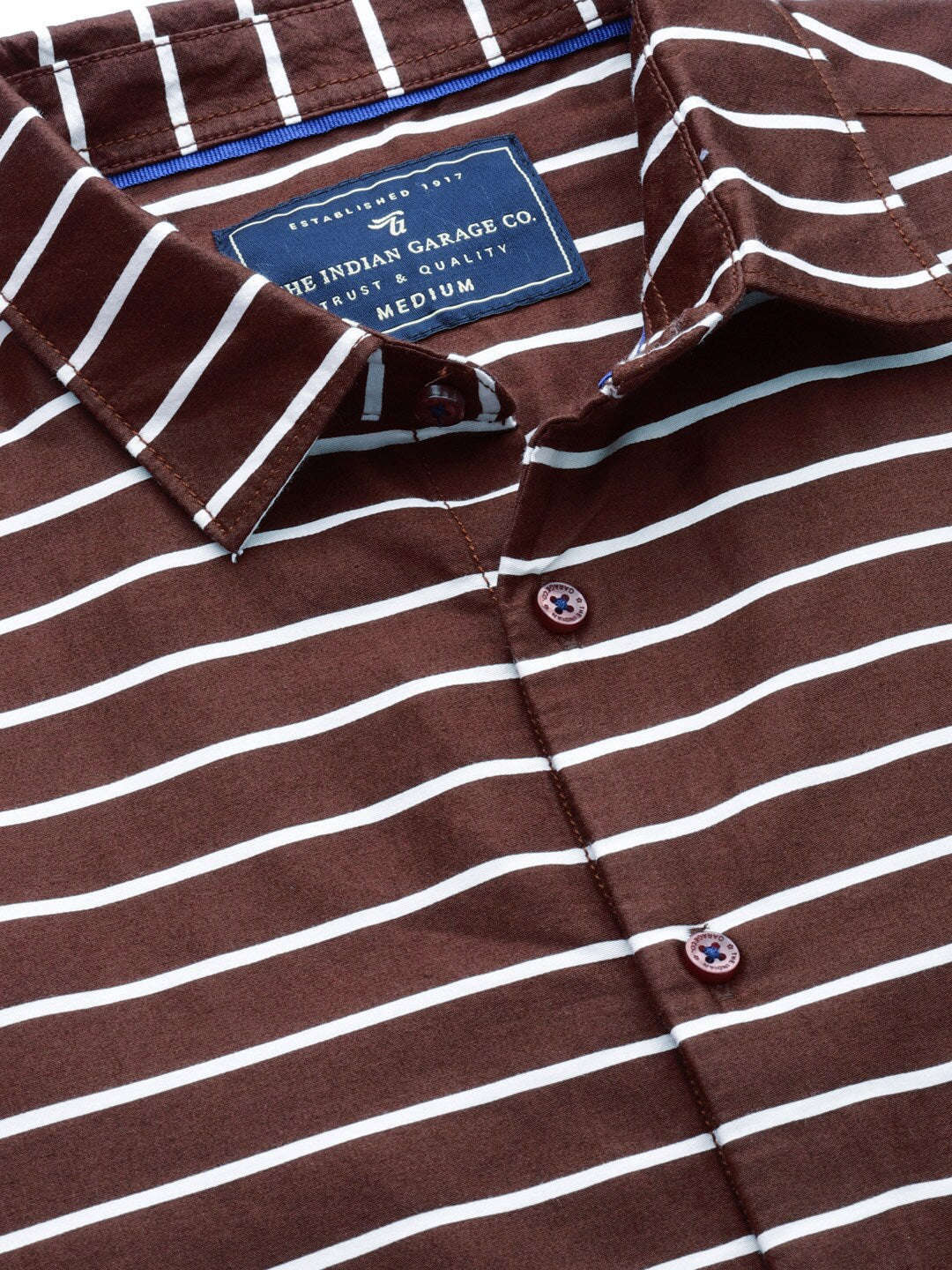 Men's Striped Casual Shirt