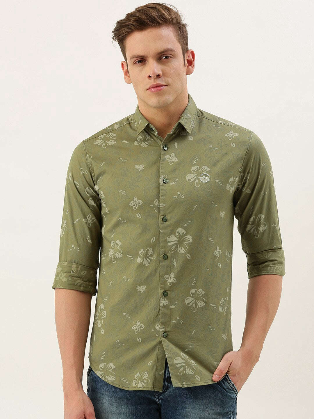 Men's Printed Casual Shirt