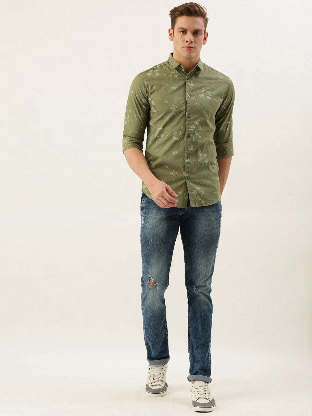 Men's Printed Casual Shirt