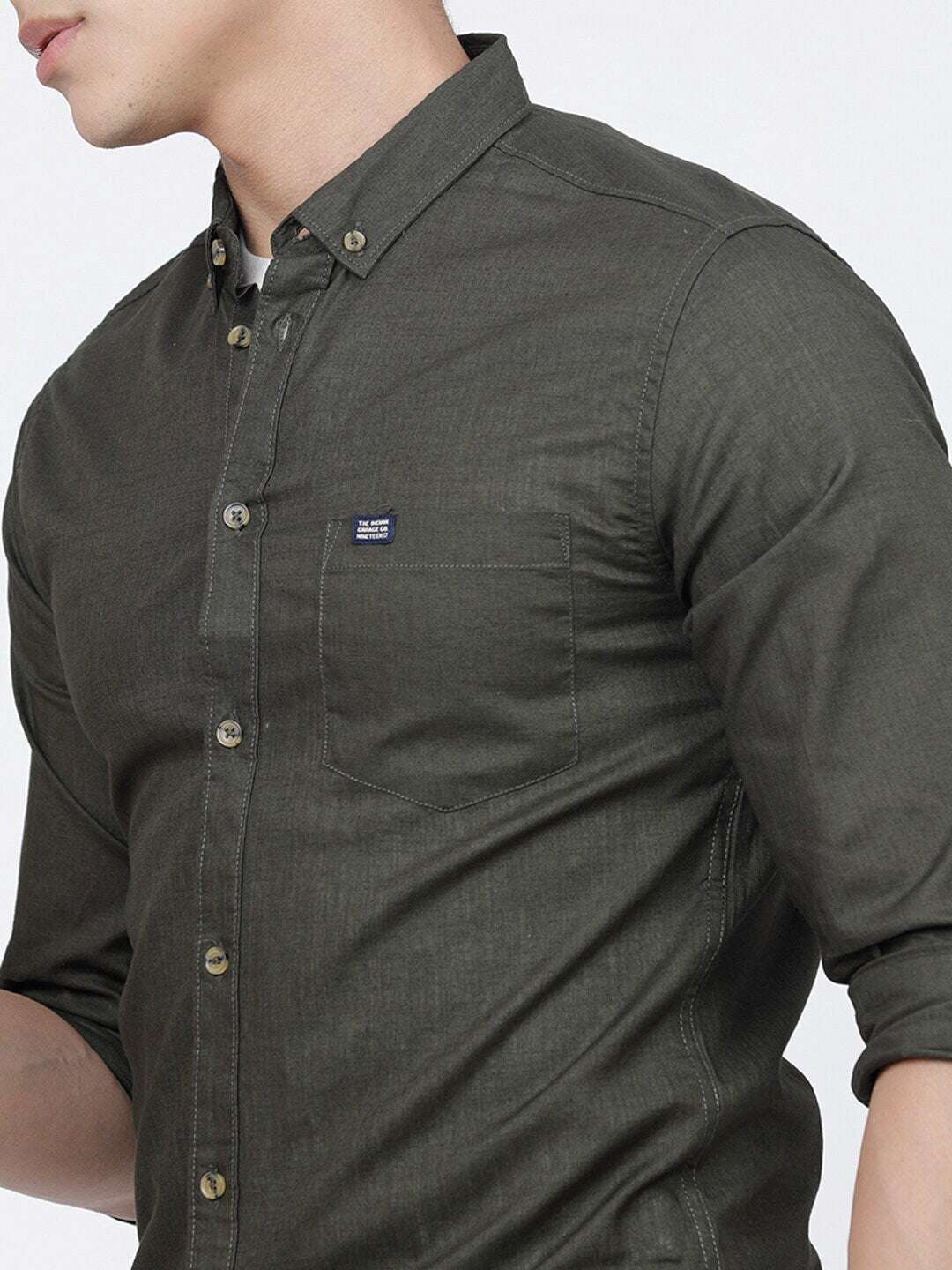 Men's Solid Shirt