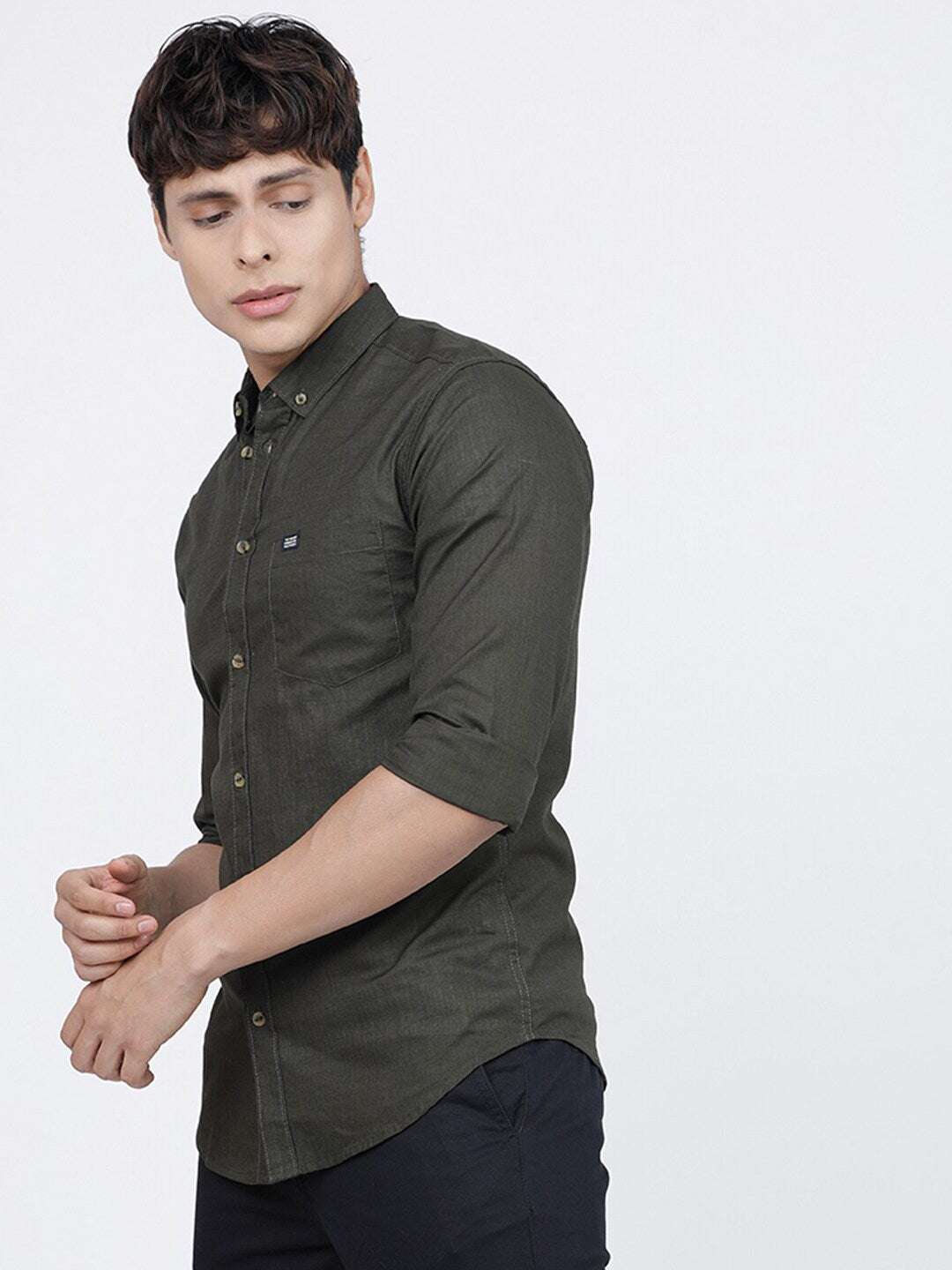 Men's Solid Shirt