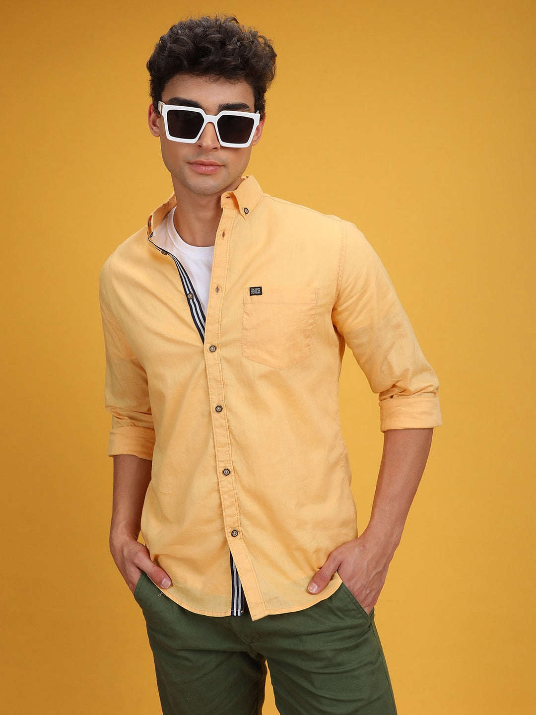 Men's Solid Shirt