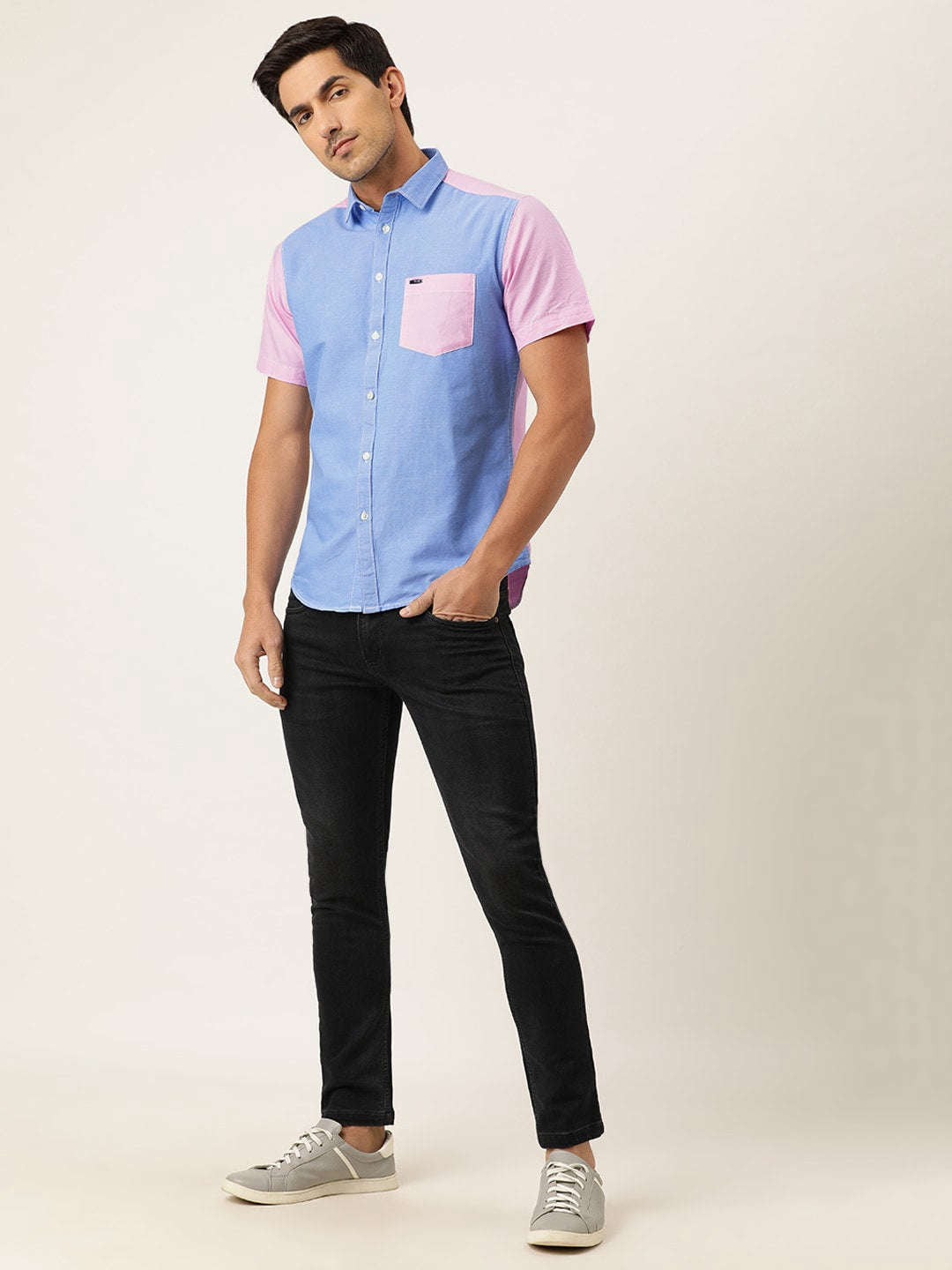 Men's Colorblocked Shirt