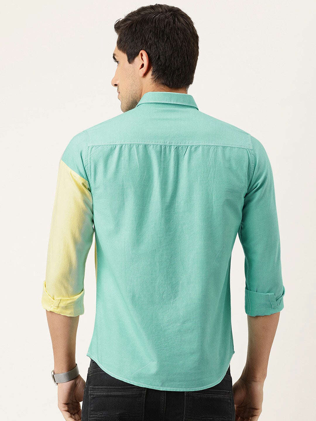 Men's Color Block Shirt