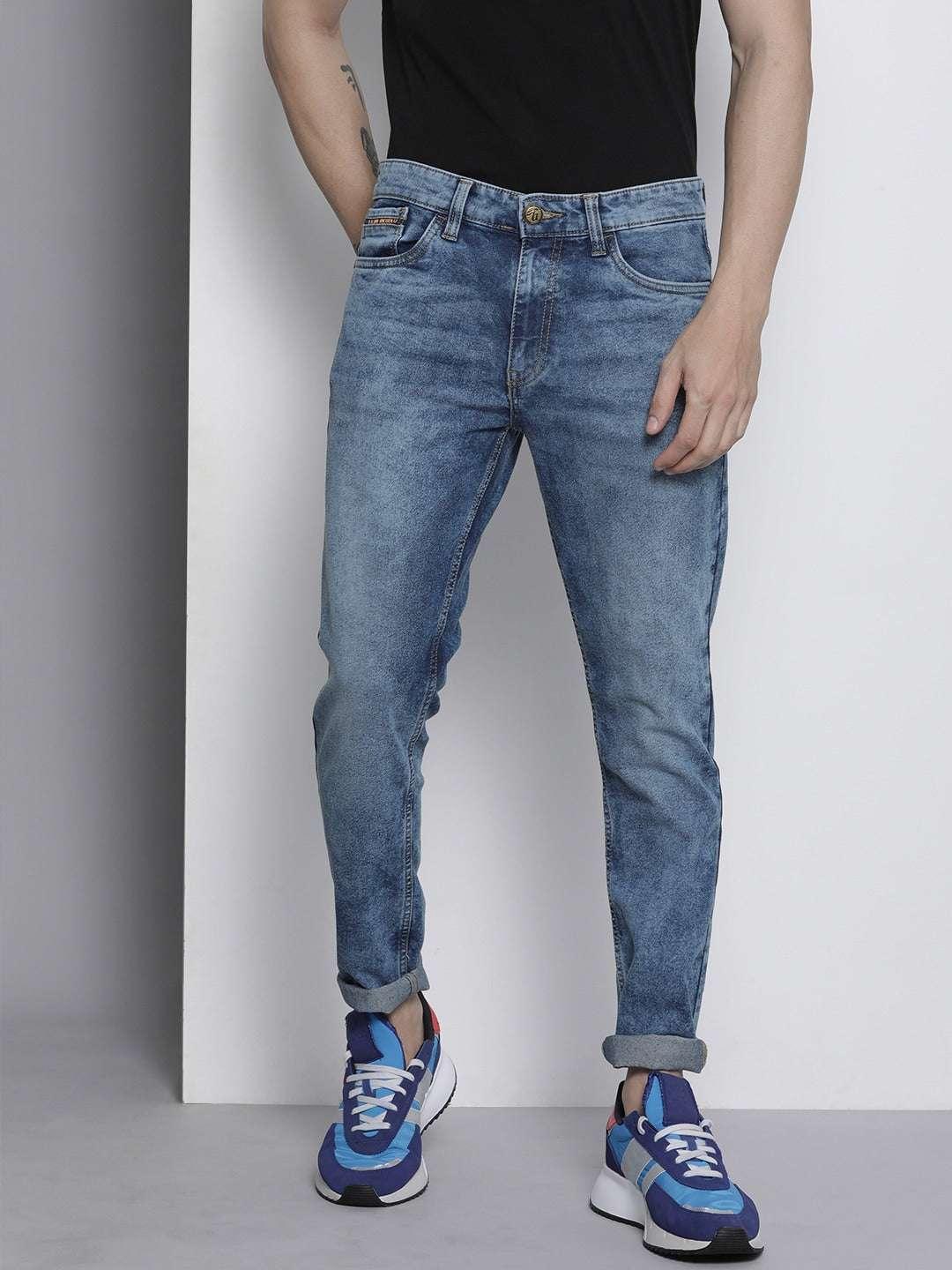 Men's Solid Jeans