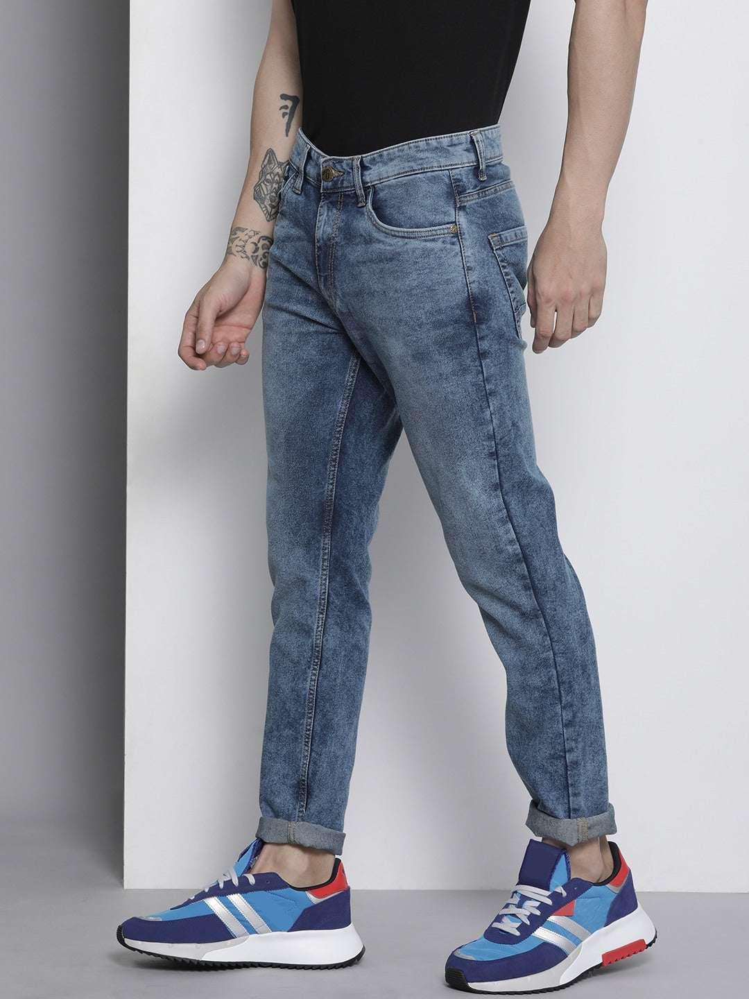 Men's Solid Jeans