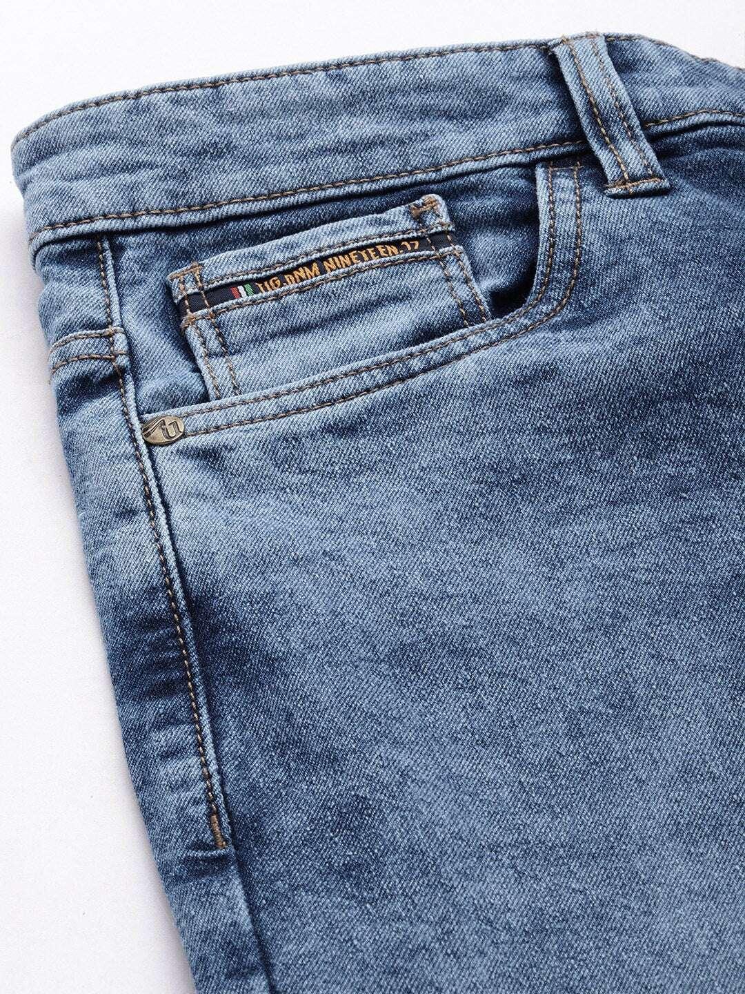 Men's Solid Jeans