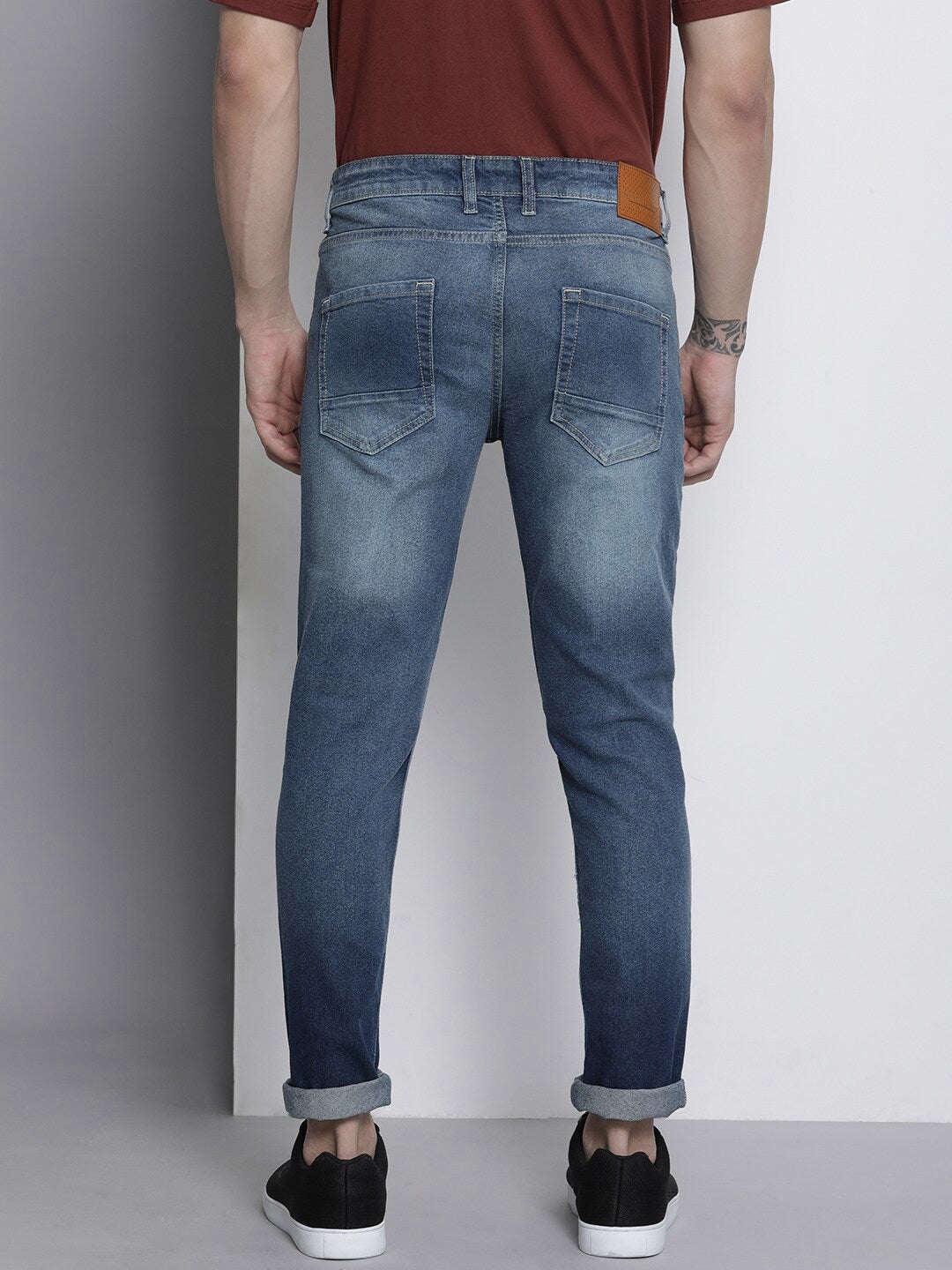 Men's Solid Jeans