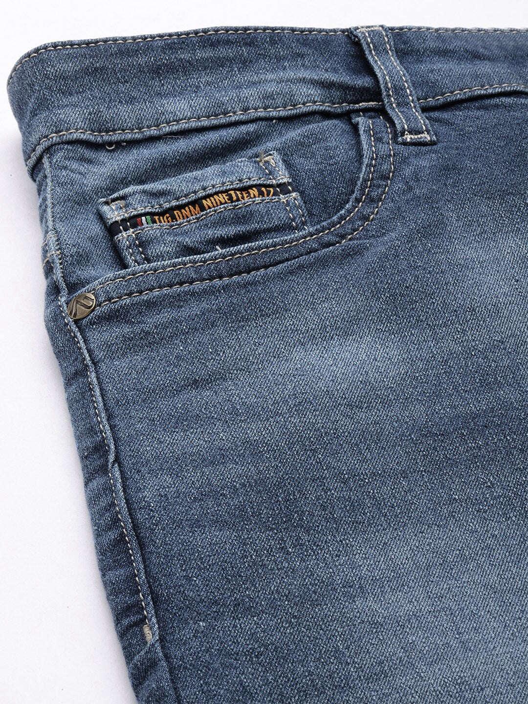 Men's Solid Jeans