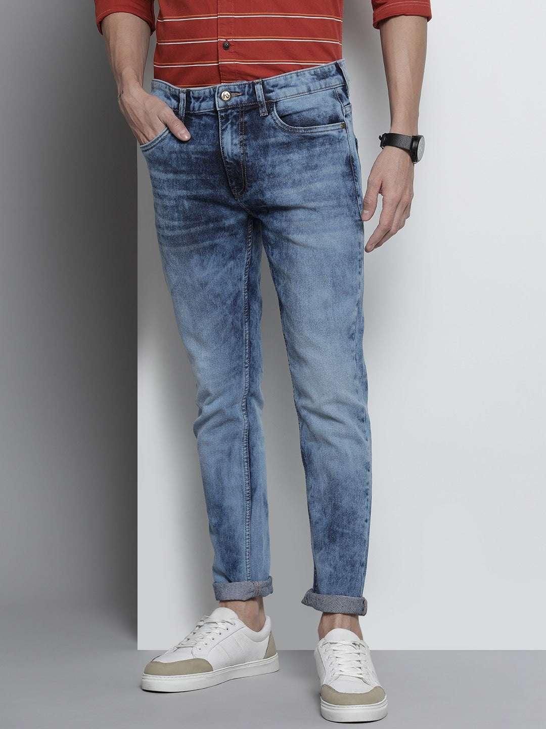 Men's Solid Jeans