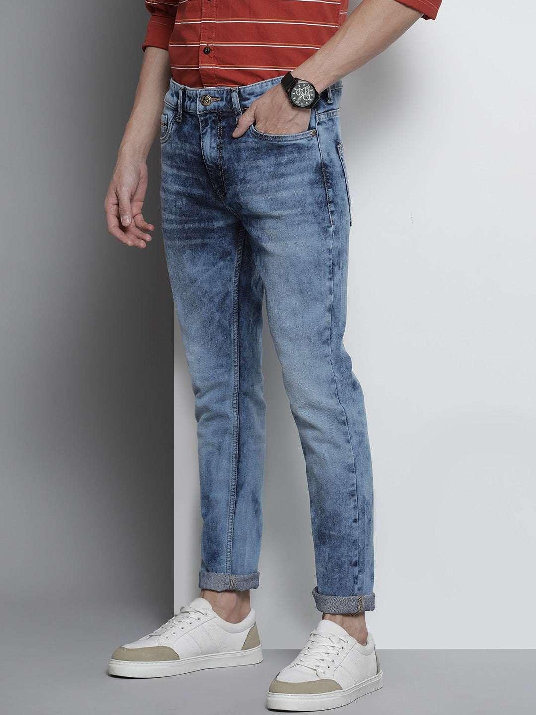 Men's Solid Jeans