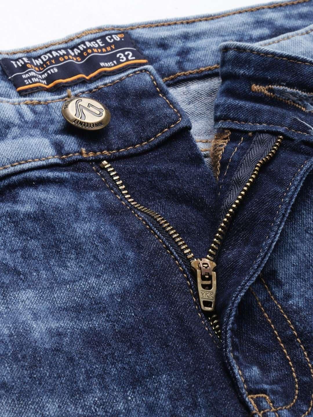 Men's Solid Jeans