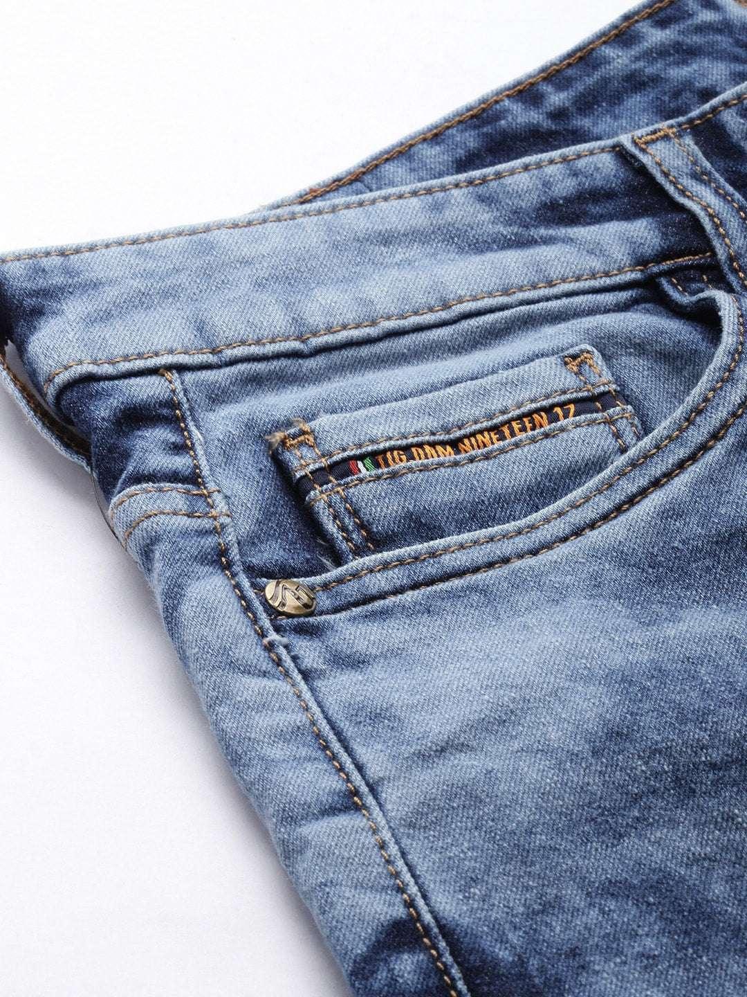 Men's Solid Jeans