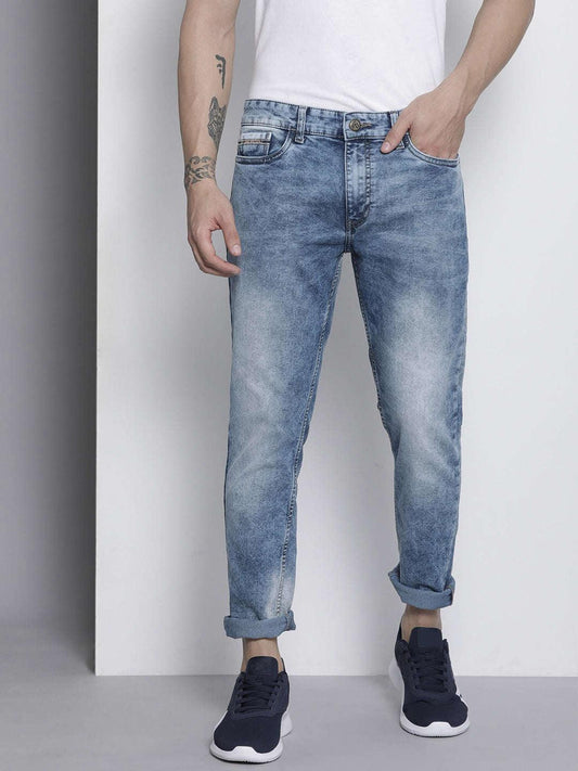 Men's Solid Jeans