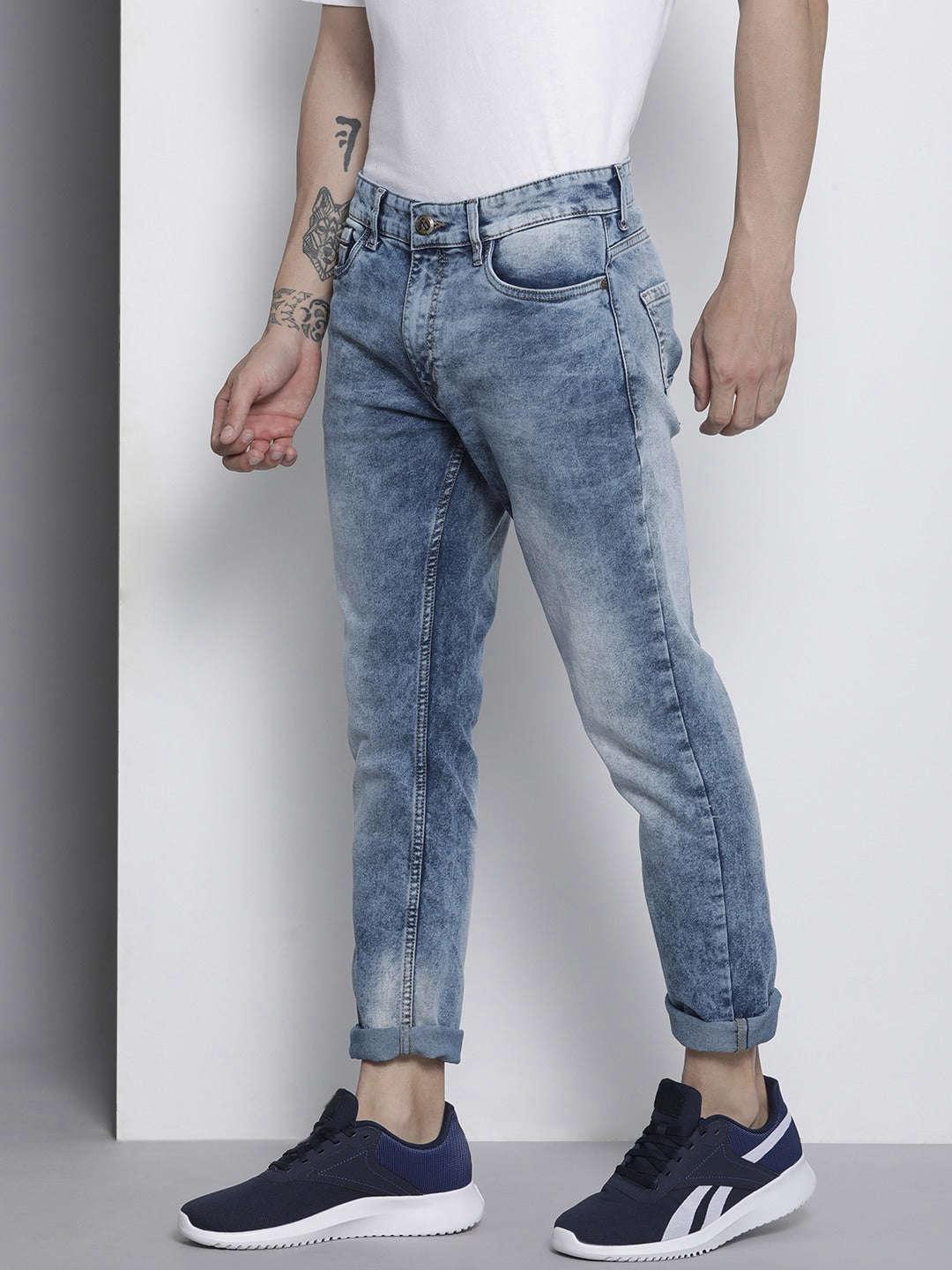 Men's Solid Jeans