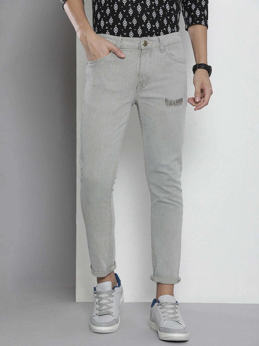 Men's Solid Jeans