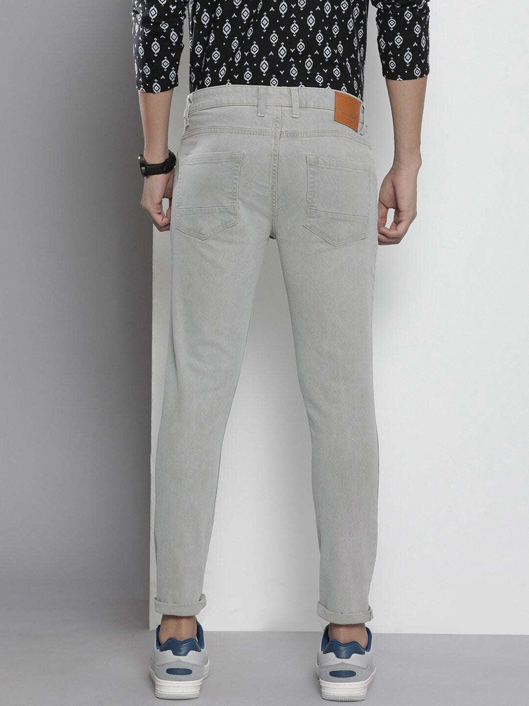 Men's Solid Jeans