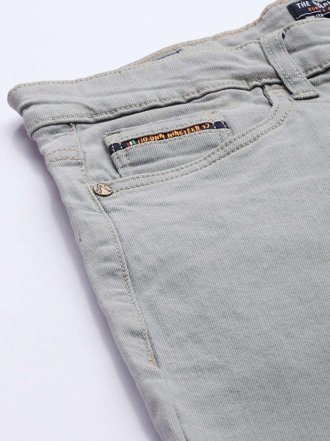 Men's Solid Jeans