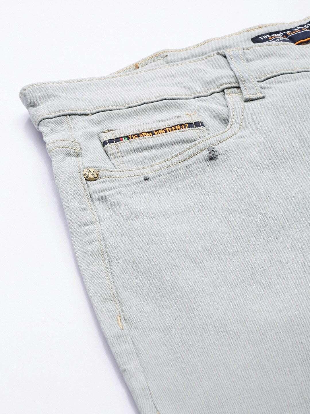 Men's Solid Jeans