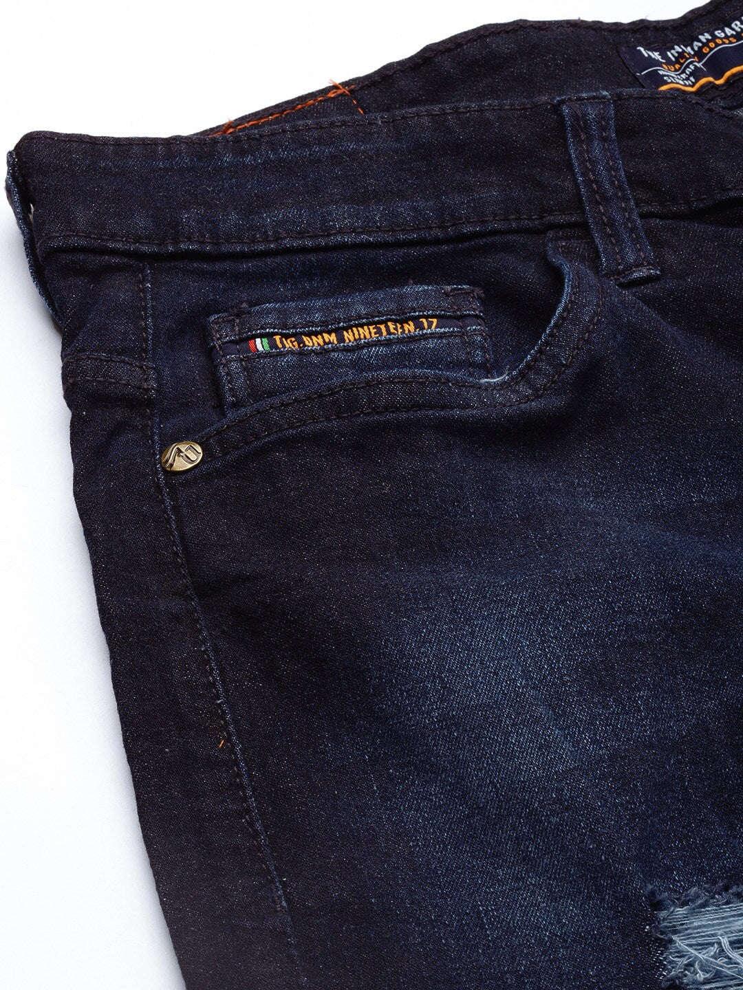 Men's Solid Jeans