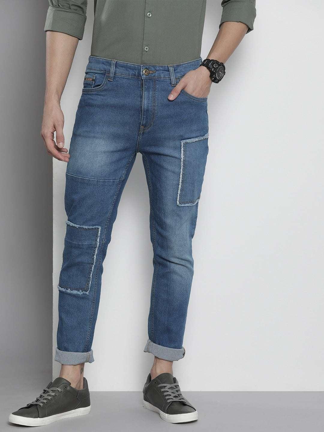 Men's Solid Jeans