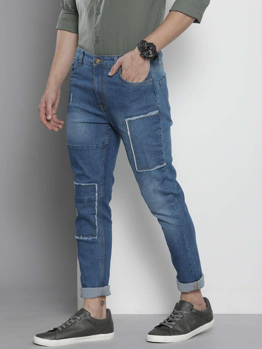 Men's Solid Jeans