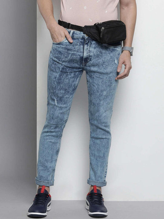 Men's Solid Jeans