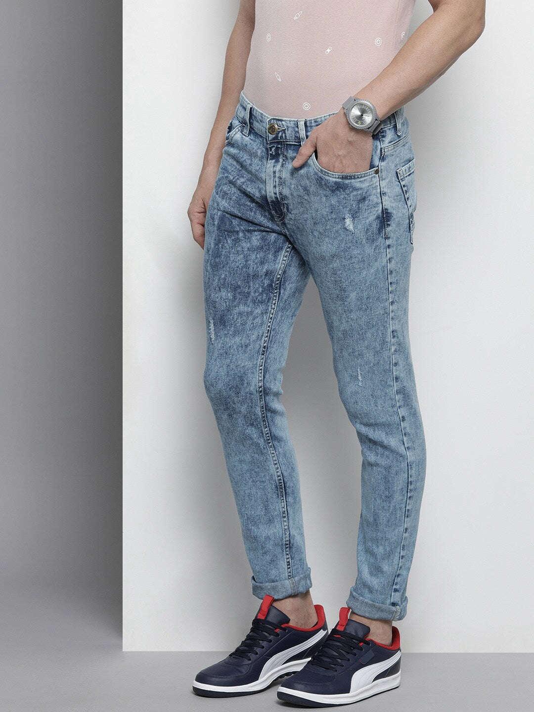 Men's Solid Jeans