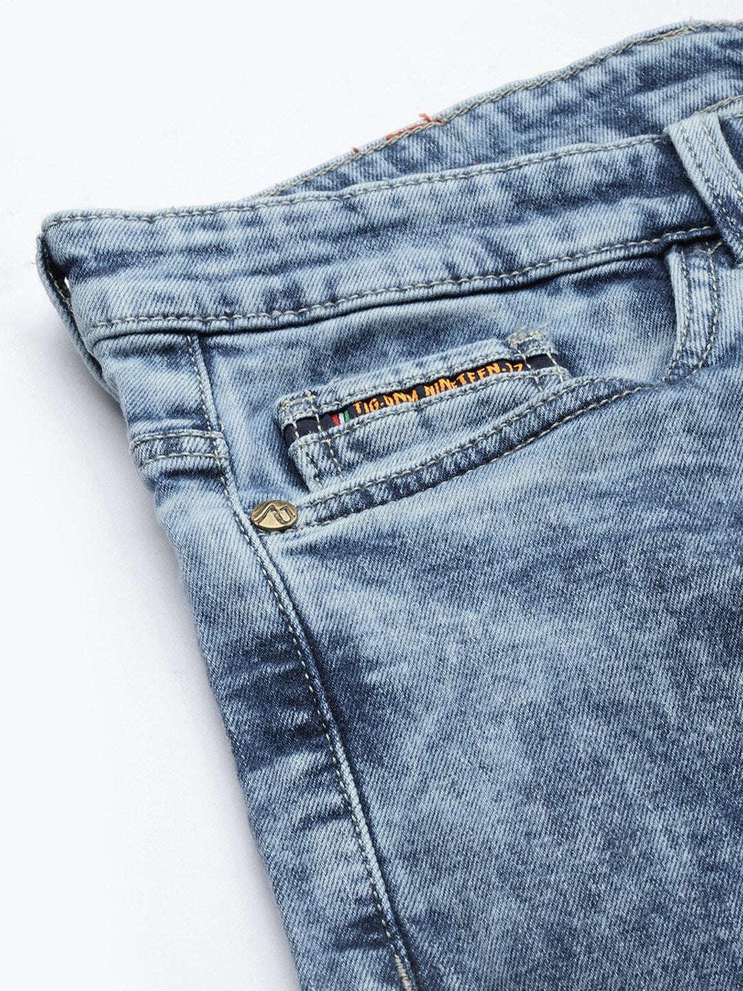 Men's Solid Jeans