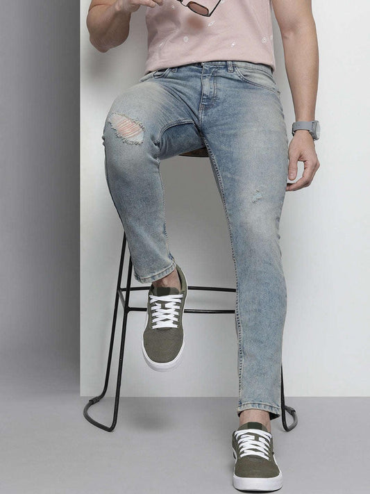 Men's Solid Jeans