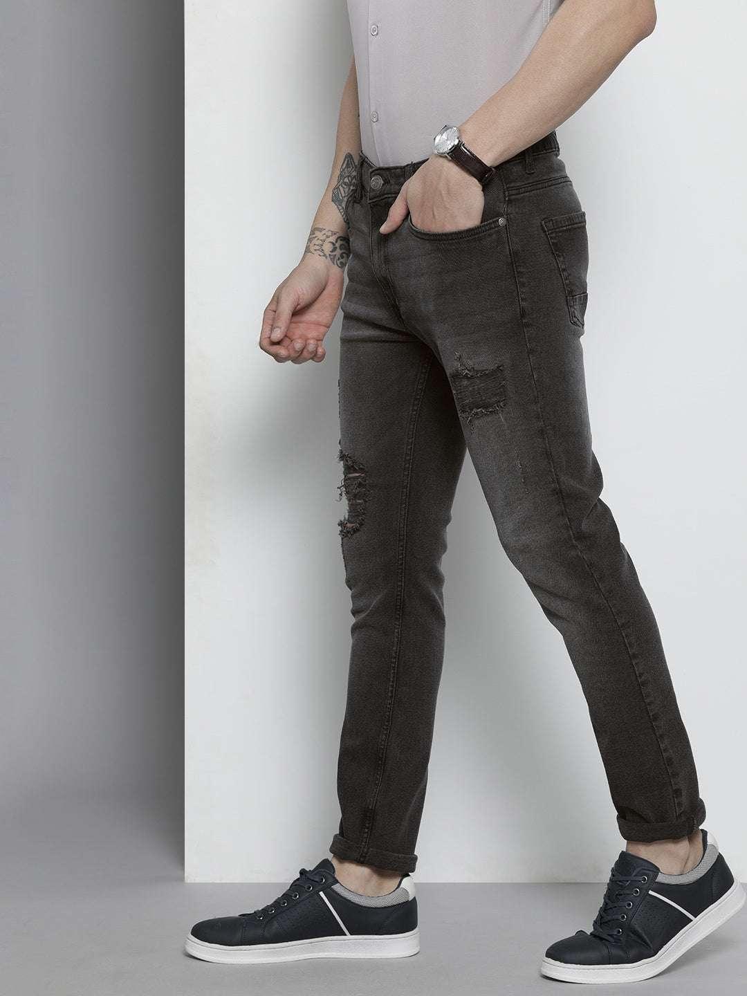 Men's Solid Jeans