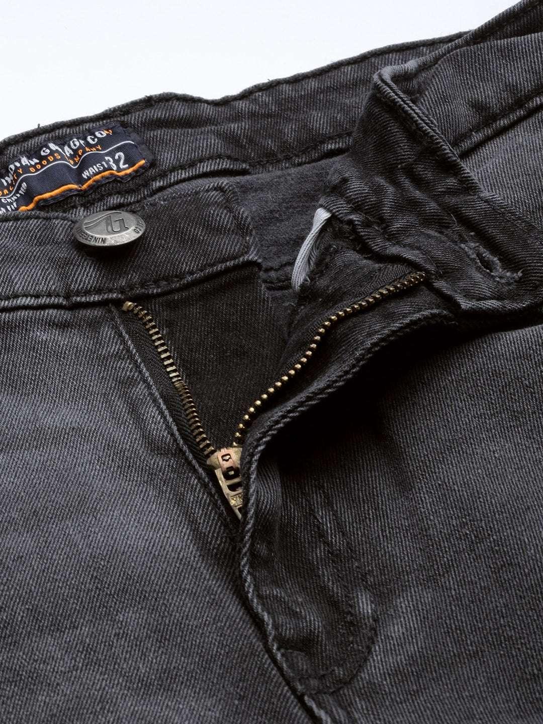 Men's Solid Jeans