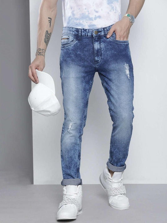 Men's Solid Jeans