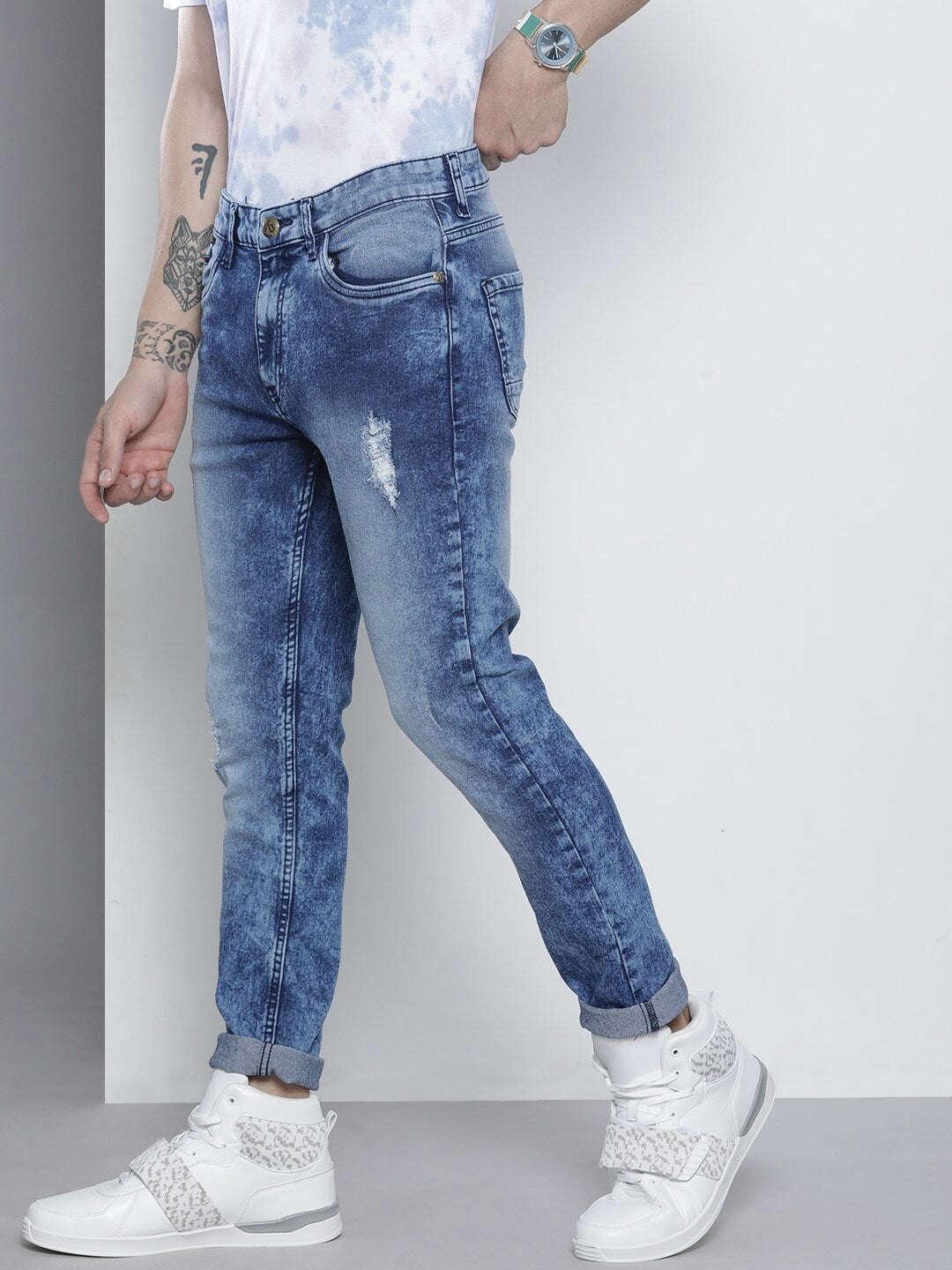 Men's Solid Jeans