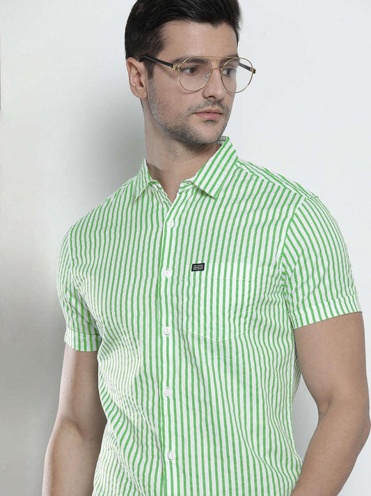 Men's Striped Casual Shirt