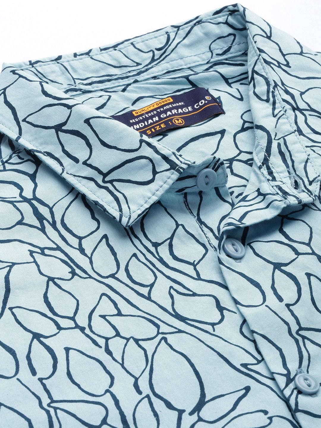 Men's Abstract Printed Shirt