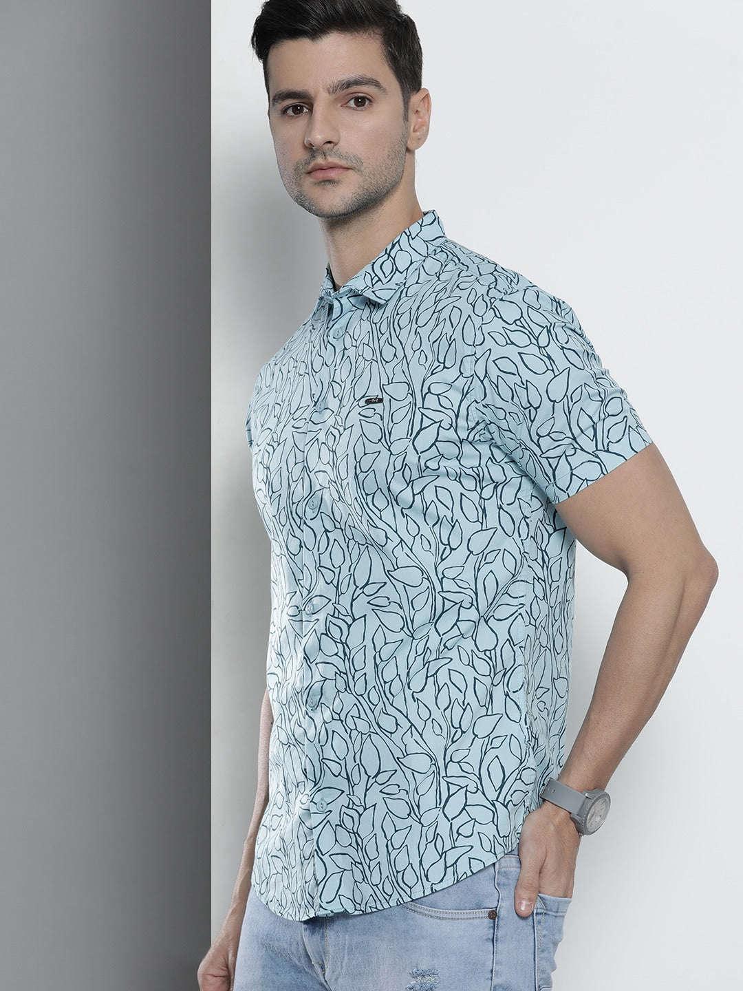 Men's Abstract Printed Shirt