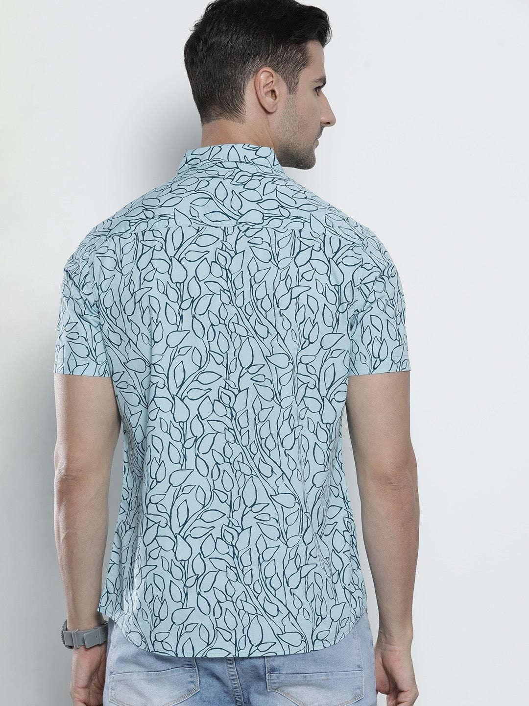 Men's Abstract Printed Shirt