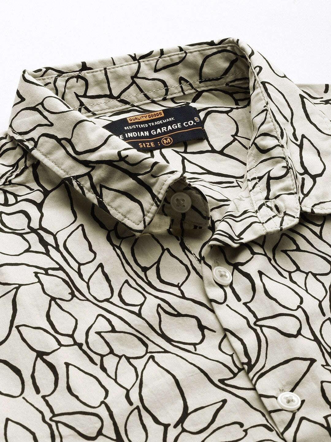 Men's Abstract Printed Shirt