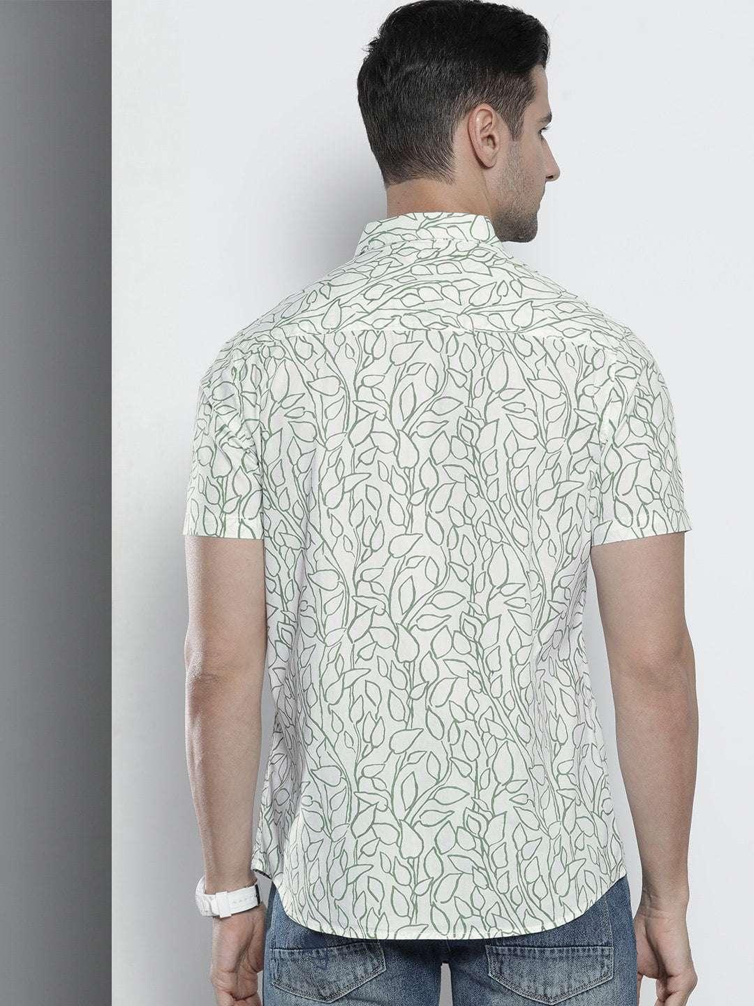 Men's Abstract Printed Shirt