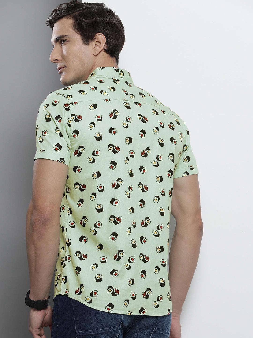 Men's Abstract Printed Shirt